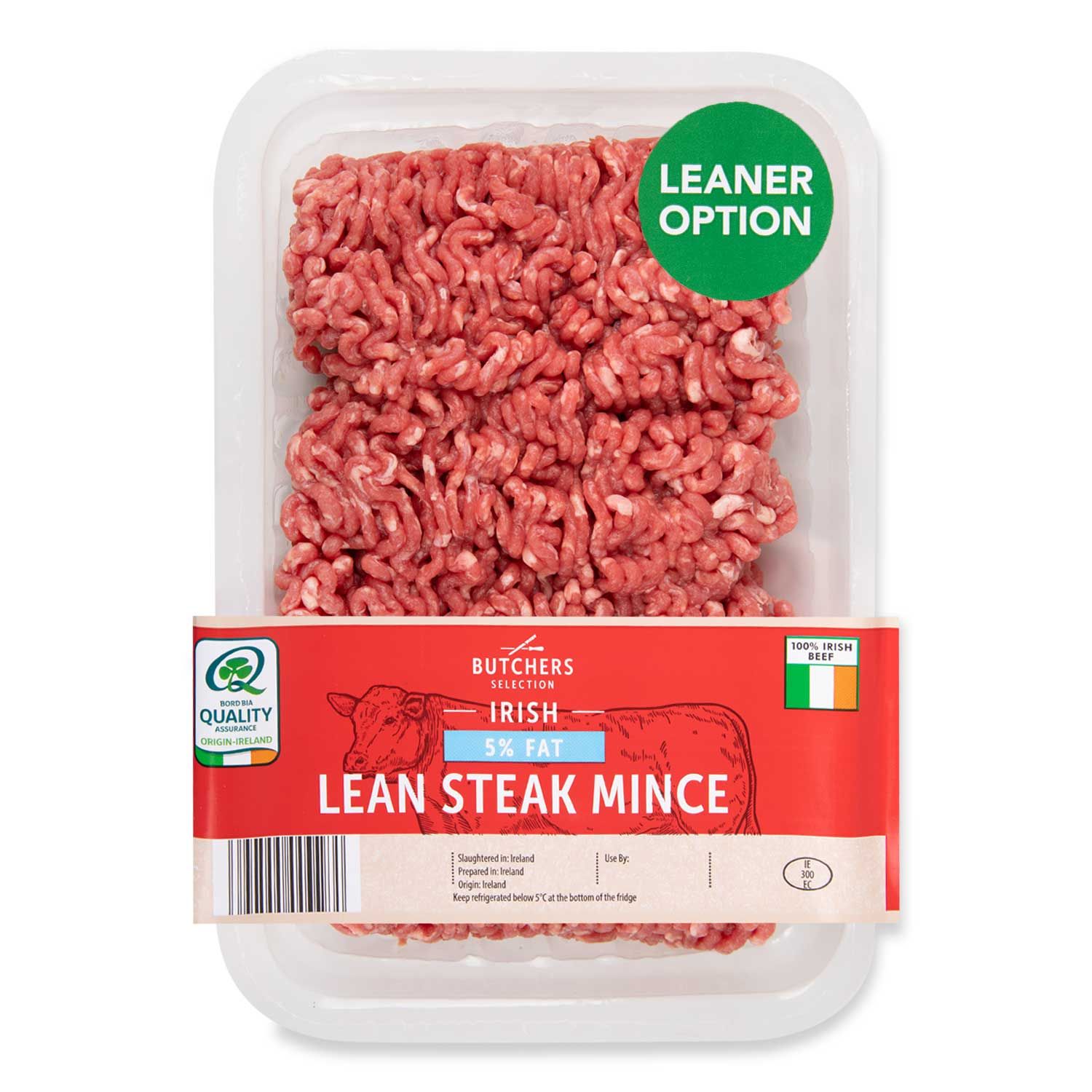 Irish 5% Fat Lean Steak Mince 800g Butcher's Selection